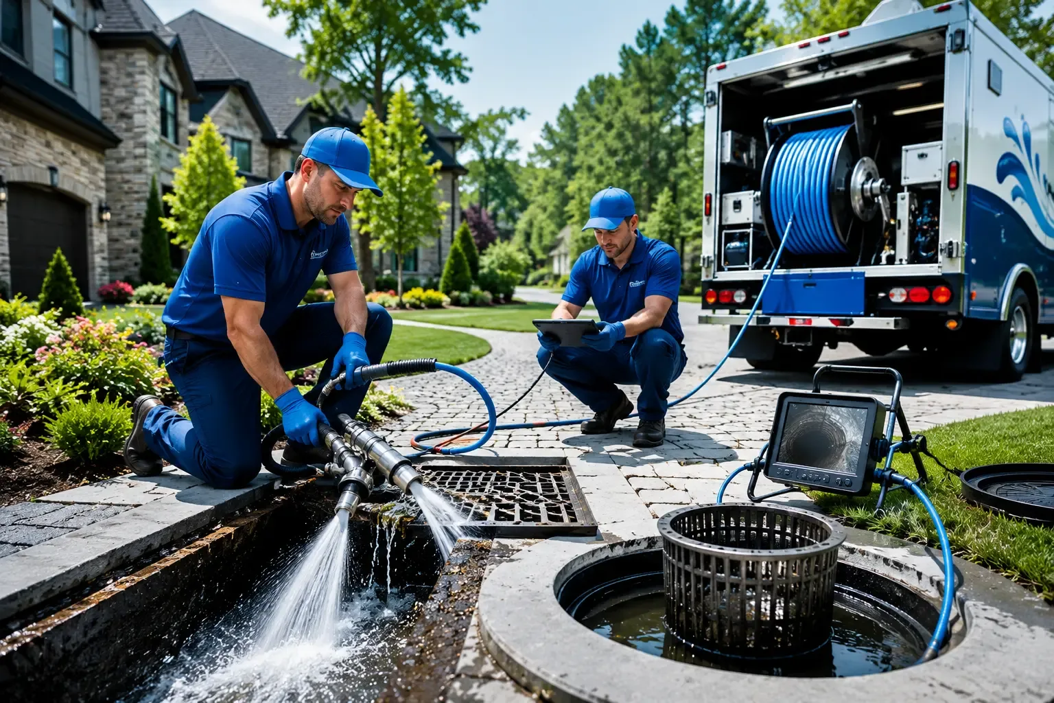 Local outdoor drain cleaning professionals in Alderson, WV